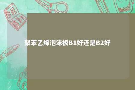 聚苯乙烯泡沫板B1好还是B2好