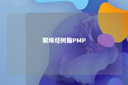 聚烯烃树脂PMP