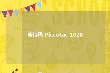 昕特玛 Piccotac 1020