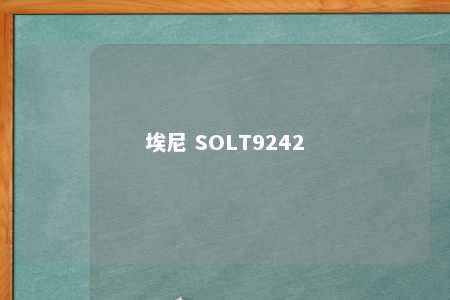 埃尼 SOLT9242