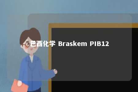 巴西化学 Braskem PIB12