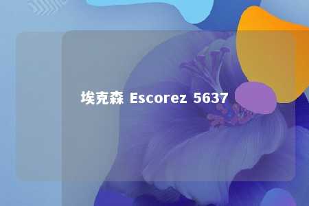 埃克森 Escorez 5637