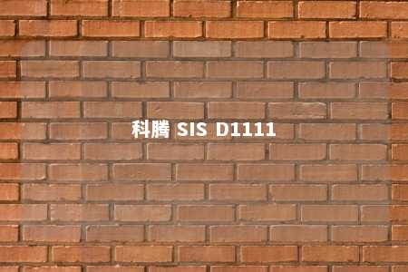 科腾 SIS D1111