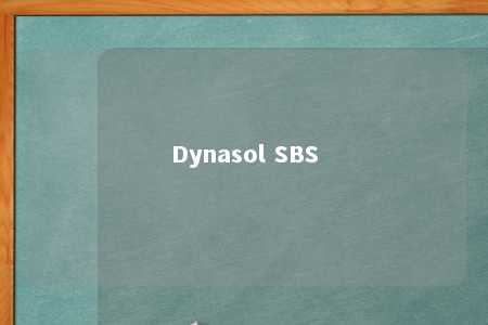 Dynasol SBS