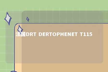 法国DRT DERTOPHENET T115