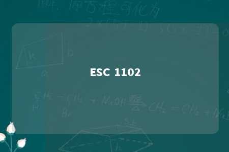 ESC 1102