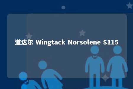 道达尔 Wingtack Norsolene S115