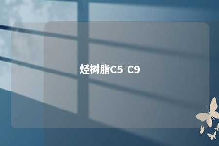 烃树脂C5 C9